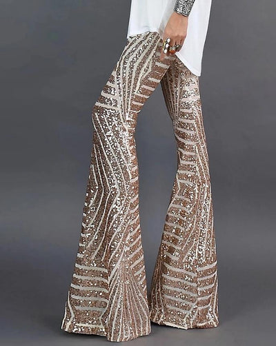 Zoe Glitter Pants - Eye-Catching Style