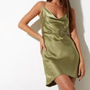 Olivia Satin Evening Dress for Effortless Glam