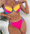 Chic High-Cut Bikini Swimwear Collection