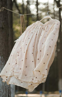 Chic Dotted Skirt with Stretch Waist