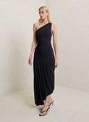 Chic One-Shoulder Maxi Dress for Stylish Elegance