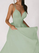 Chic V-Neck Strap Dress for Any Occasion