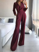 Chic Women's Jumpsuit with Stylish Flair