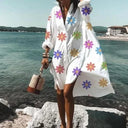 Chic Midi Shirt Dress for Women