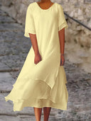 Stylish Block Slit Dress for Any Occasion