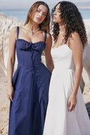 Waist-Defining Summer Fashion Dress