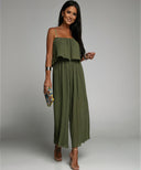 Chic Pleated Jumpsuit for Stylish Women