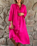 Chic Summer Shirt Dress in Vibrant Styles