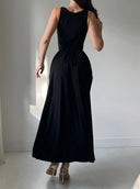 Organic Bamboo Midi Dress for Effortless Style