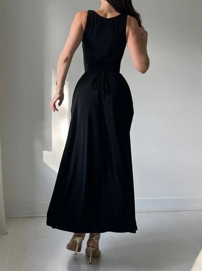 Organic Bamboo Midi Dress for Effortless Style