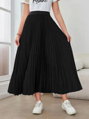 Chic Pleated Maxi Skirt for Everyday Style