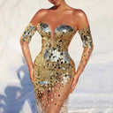 Enchanting Fairy Banquet Dress in Elegant Fabric