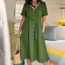 Chic Cotton Dress for Effortless Style