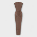 Thea - Maxi Dress with V-Neck for Chic Occasions
