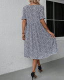 Floral Pattern Dress for Effortless Style