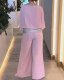 Elegant Sequin Jumpsuit for Night Out