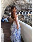 Enchanted Floral Wedding Guest Dress