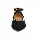 Chic Pointed Toe Flat Sandals