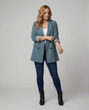 Chic Double-Breasted Blazer with Stylish Cuffs