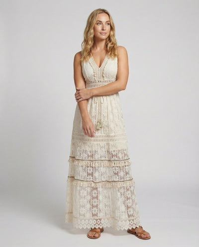 Bohemian Lace Dress for Summer Elegance