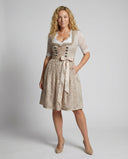 Oktoberfest Dirndl Dress with Laced Bodice