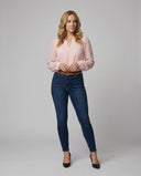 Chic V-Neck Chiffon Blouse for Styling