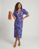 Elegant Puff Sleeve Evening Dress for Women