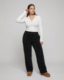 Cozy Fleece Wide Cut Women's Pants