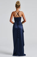 Navy Blue Maxi Dress for Effortless Style