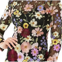 Artisan Craft Floral Design Dress