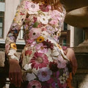 Artisan Craft Floral Design Dress