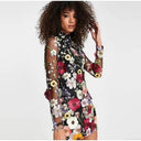 Artisan Craft Floral Design Dress