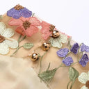Artisan Craft Floral Design Dress
