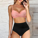 Chic High-Waisted Swimwear Set