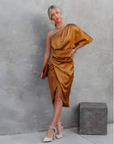 Chic Silk Evening Dress for Special Occasions
