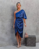 Chic Silk Evening Gown for Sophisticated Occasions