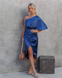 Chic Silk Evening Dress for Special Occasions