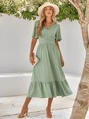 Chic Belted Maxi Dress for Any Occasion