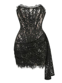 Lace Corset Mini Dress for Chic Style
