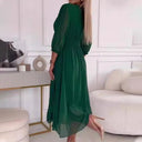 Chic Flowing Chiffon Dress