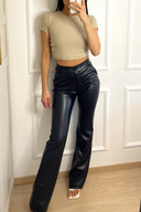 Retro Women’s Flared Leg Pants – Stylish Fit