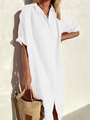 Chic Cotton Shirt Dress for Every Occasion