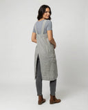 Cotton Apron Dress with Pockets - Stylish & Functional