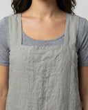 Cotton Apron Dress with Pockets - Stylish & Functional