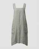 Cotton Apron Dress with Pockets - Stylish & Functional