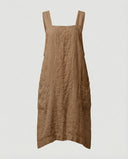 Cotton Apron Dress with Pockets - Stylish & Functional