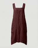 Cotton Apron Dress with Pockets - Stylish & Functional