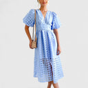 Elanqi | Chic Midi Dress for Any Occasion