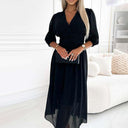 Chic Flowing Chiffon Dress
