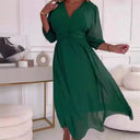 Chic Flowing Chiffon Dress